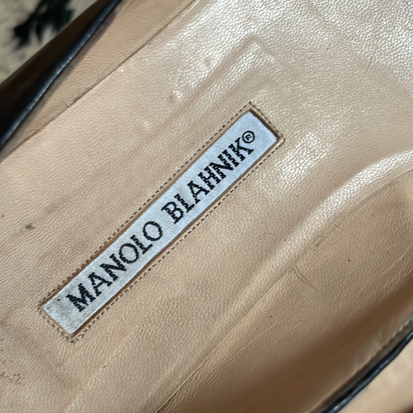 Black leather ballet flats - Picture 7 of 7